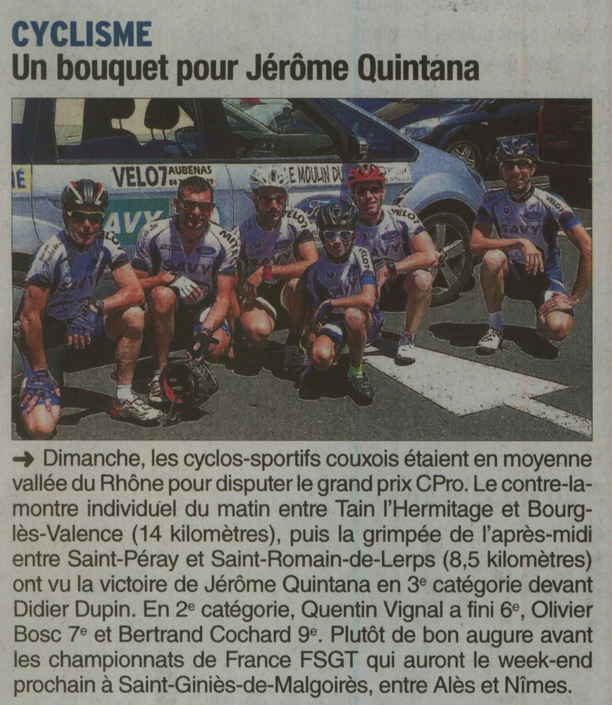 Le Dauphiné mardi 5 juillet 2016