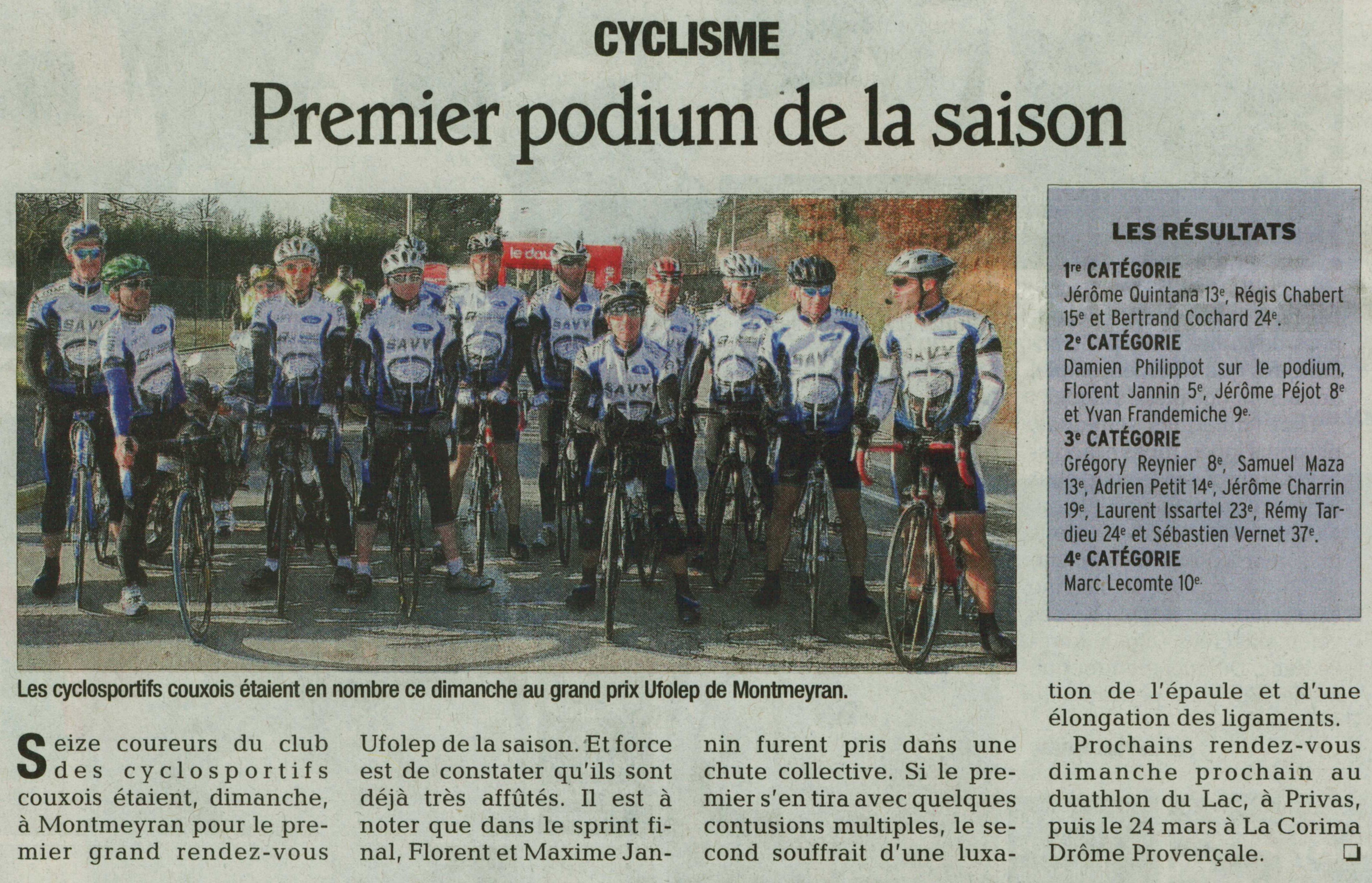 Le Dauphiné mardi 12 mars 2013